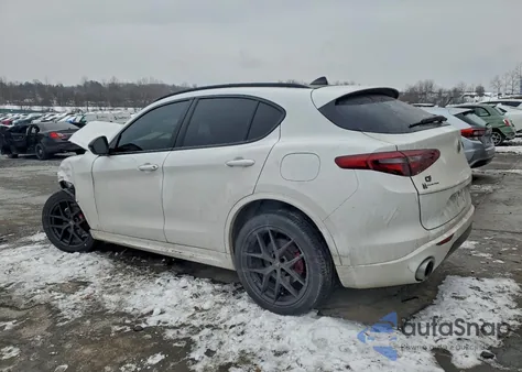 2021 Alfa Romeo Stelvio Ti from USA, damaged, VIN ZASPAKBN5M7D13078